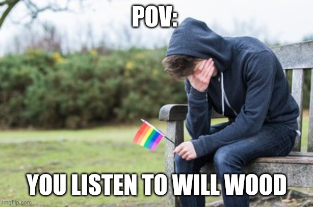 <3 | POV:; YOU LISTEN TO WILL WOOD | image tagged in music | made w/ Imgflip meme maker