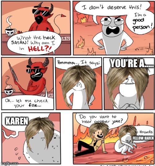 FELLOW KAREN | made w/ Imgflip meme maker