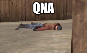 dead | QNA | image tagged in dead | made w/ Imgflip meme maker