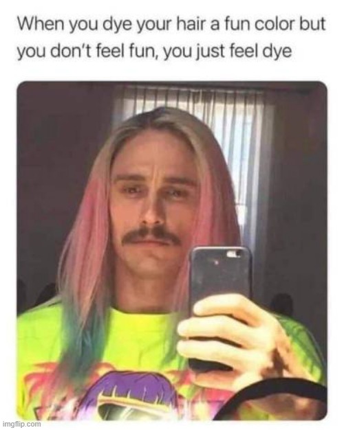 dye | made w/ Imgflip meme maker