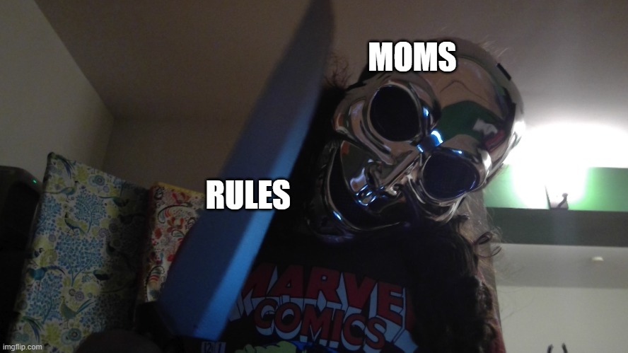 Joe Mama | RULES; MOMS | image tagged in fun | made w/ Imgflip meme maker