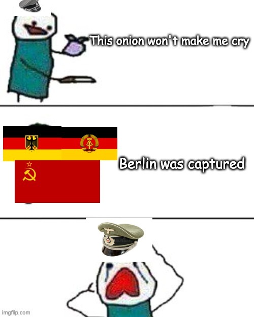 RIP Germany 2.0 | image tagged in this onion won't make me cry | made w/ Imgflip meme maker