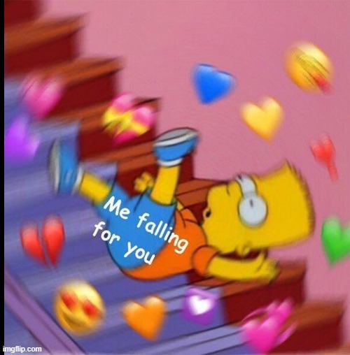 *casually falls down stairs* | made w/ Imgflip meme maker