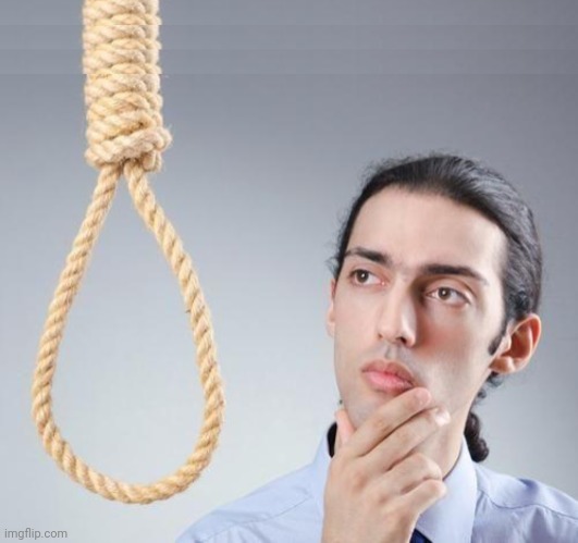 thinking about suicide | image tagged in thinking about suicide | made w/ Imgflip meme maker