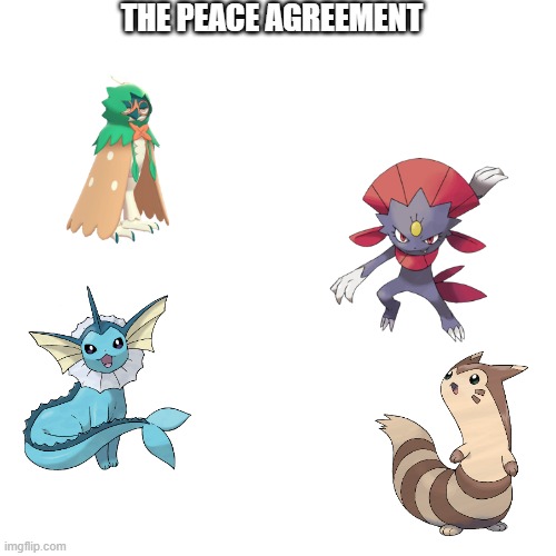 Blank Transparent Square Meme | THE PEACE AGREEMENT | image tagged in memes,blank transparent square | made w/ Imgflip meme maker