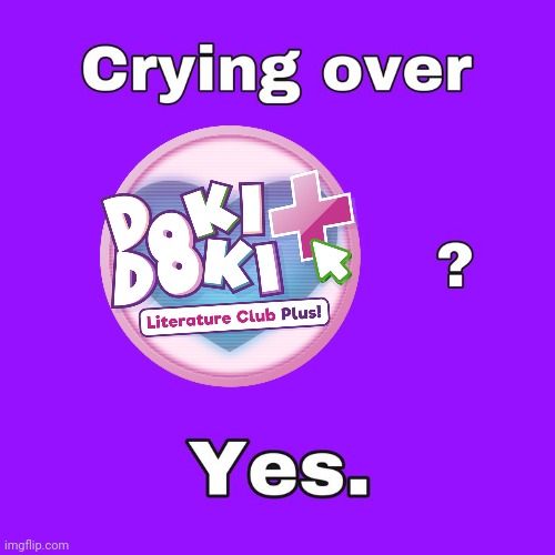 Also new template c: | image tagged in crying over text | made w/ Imgflip meme maker