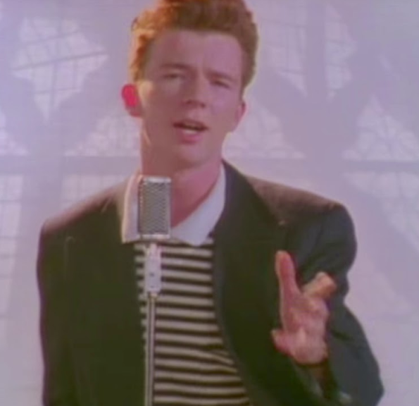 Rick astley Blank Meme Template