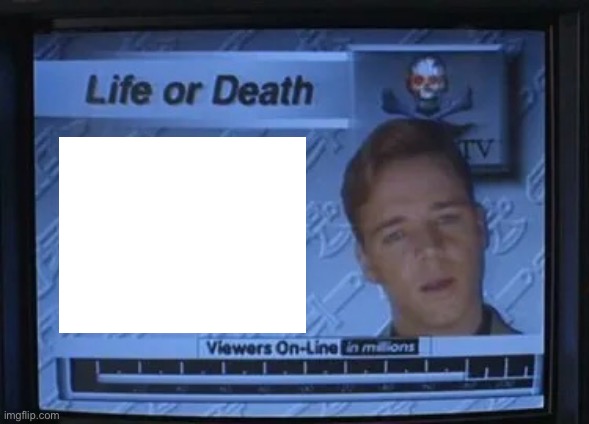High Quality Death TV Blank Meme Template