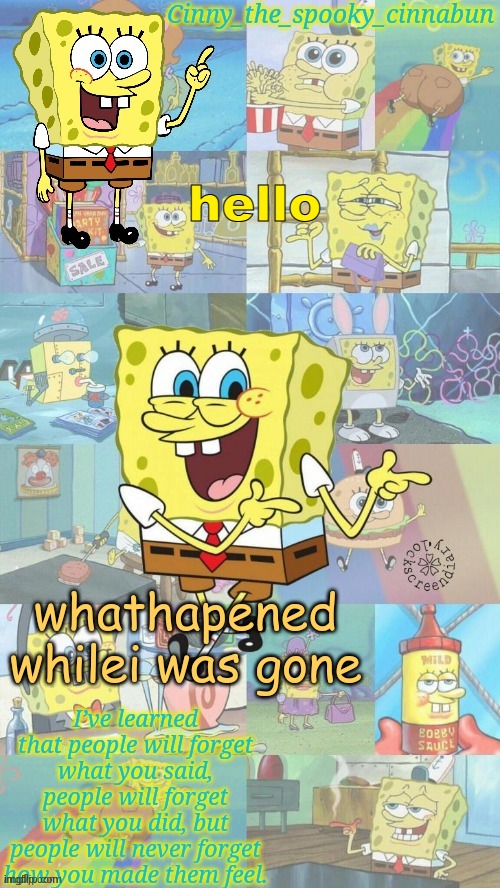 Thanks Nezuko :D | hello; whathapened whilei was gone | image tagged in thanks nezuko d | made w/ Imgflip meme maker