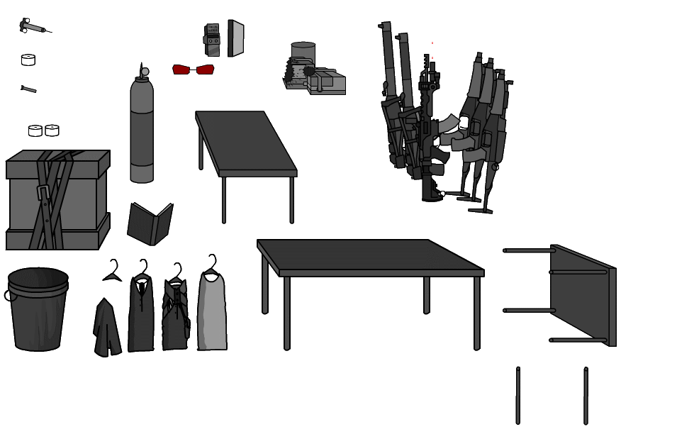 Item sprite sheet 3 Blank Meme Template