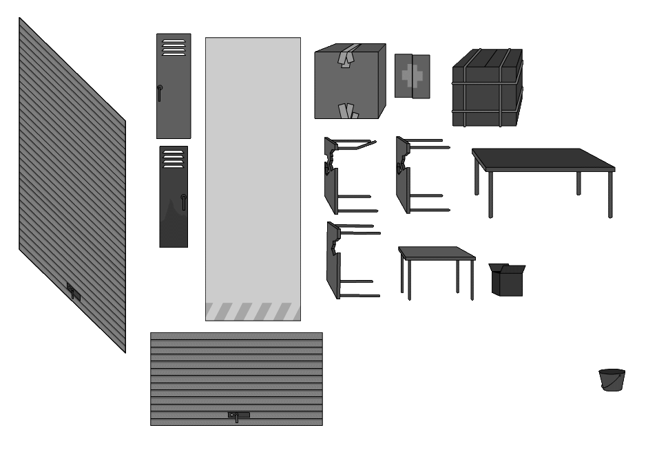 Item sprite sheet 4 Blank Meme Template