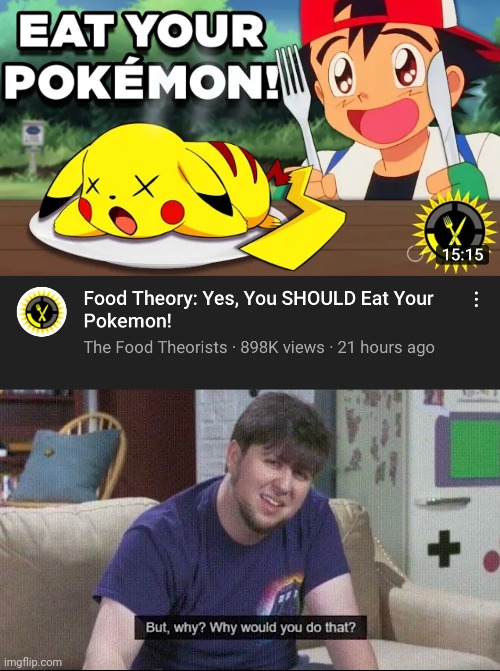 Ok, he crossed the line this time | image tagged in but why why would you do that,pokemon go,matpat | made w/ Imgflip meme maker