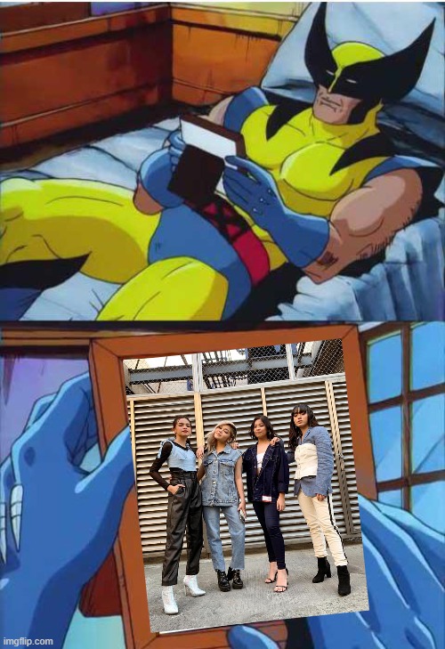 Wolverine remembers New Gen DIVAS before the temporary reshuffling | image tagged in wolverine remember | made w/ Imgflip meme maker