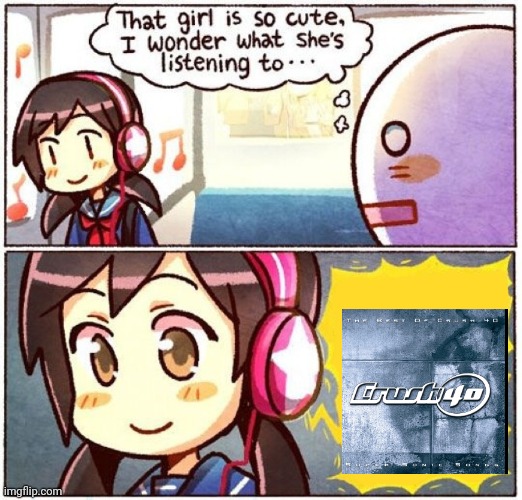 Only Sonic fans will understand | image tagged in i wonder what she's listening to | made w/ Imgflip meme maker