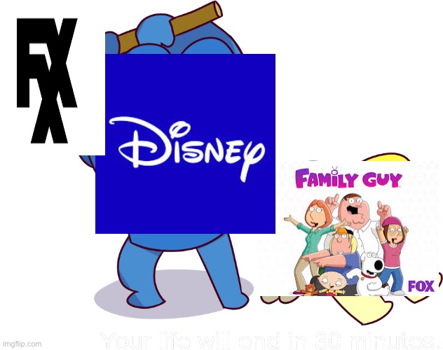 family guy leaving adult swim in a nutshell | image tagged in your life will end in 30 minutes,family guy | made w/ Imgflip meme maker