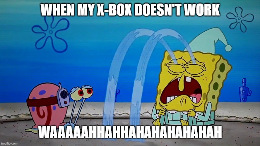 we must keep them safe | WHEN MY X-BOX DOESN'T WORK; WAAAAAHHAHHAHAHAHAHAHAH | image tagged in spongebob ight imma head out | made w/ Imgflip meme maker