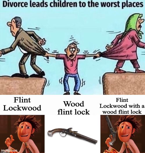 OooooOoooooF | image tagged in divorce leads children to the worst places,memes,cloudy with a chance of meatballs | made w/ Imgflip meme maker