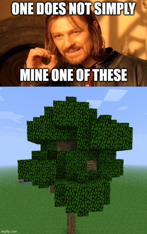 It just isnt possible | ONE DOES NOT SIMPLY; MINE ONE OF THESE | image tagged in memes,one does not simply | made w/ Imgflip meme maker