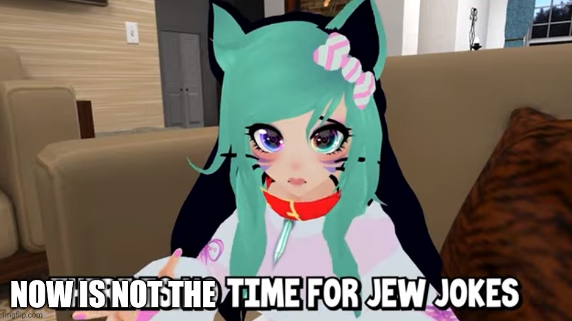 No time for Jew jokes | NOW IS NOT THE | image tagged in no time for jew jokes | made w/ Imgflip meme maker