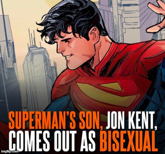 Superman and Lois's son comes out in Marvel's latest issue. | image tagged in marvel,lgbtq,coming out,oh yeah it's all coming together | made w/ Imgflip meme maker