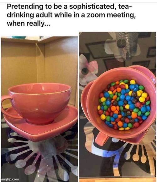 zooming zoom. | image tagged in zoom,tea | made w/ Imgflip meme maker