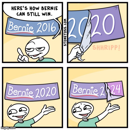 A Slow Bern | made w/ Imgflip meme maker