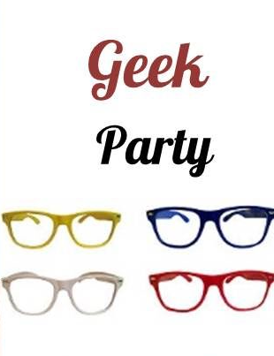 Geek party Blank Meme Template