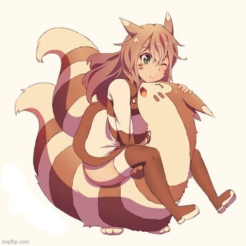 Human Furret and her Furret have joined the army! | made w/ Imgflip meme maker