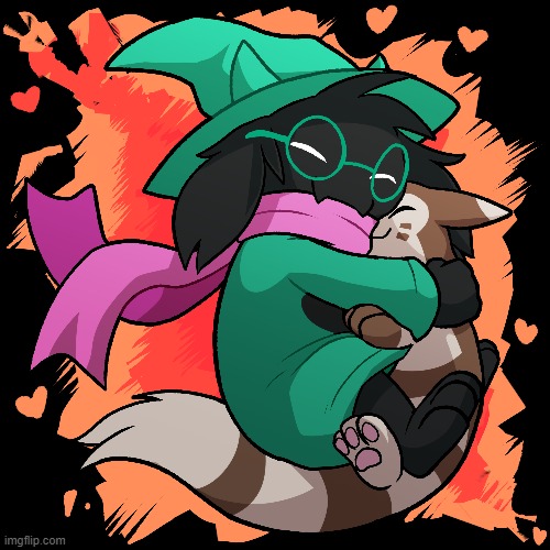 Furret and Ralsei have become friends, so Ralsei has joined the army! | made w/ Imgflip meme maker