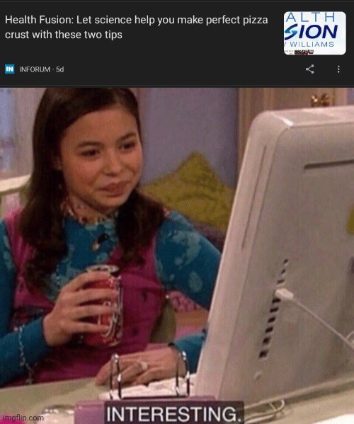image tagged in icarly interesting | made w/ Imgflip meme maker