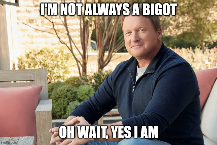 I'M NOT ALWAYS A BIGOT; OH WAIT, YES I AM | image tagged in nflmemes | made w/ Imgflip meme maker
