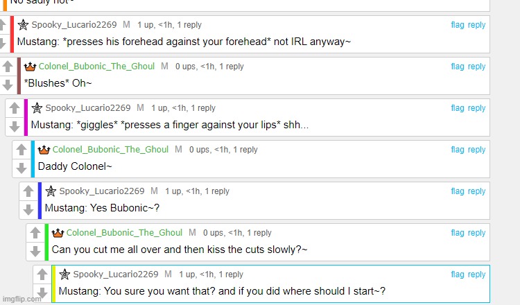 Interesting... (mod note: this is beyond regular simping... this is- advanced simping) (soul note: yes, yes it is | made w/ Imgflip meme maker