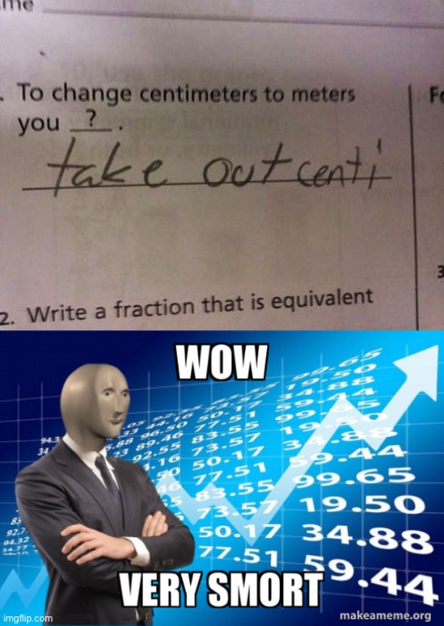 wOw VeRy SmOrT | image tagged in funny meme | made w/ Imgflip meme maker