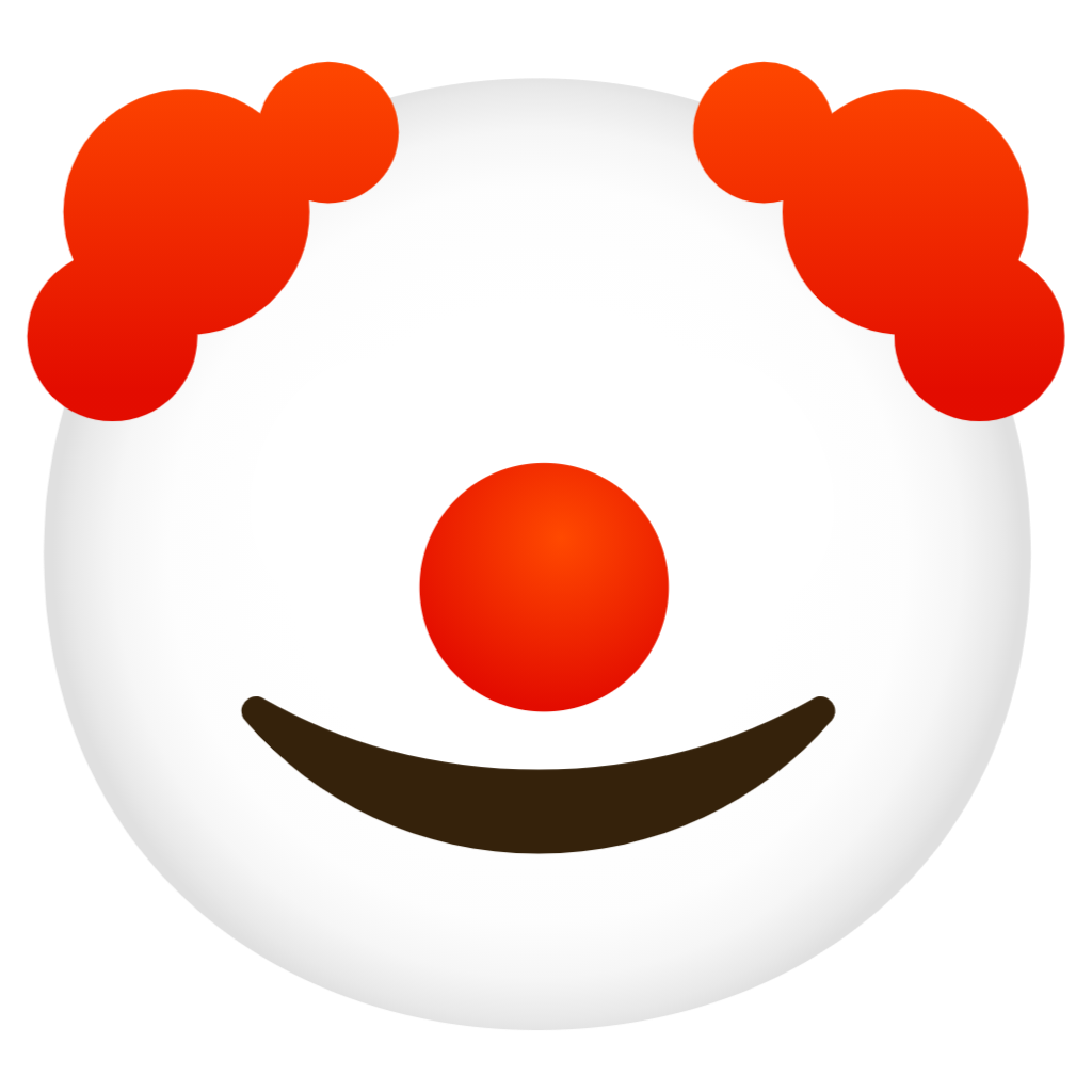 High Quality CLOWN HAS LOST EYES I REPEAT CLOWN HAS LOST EYES Blank Meme Template