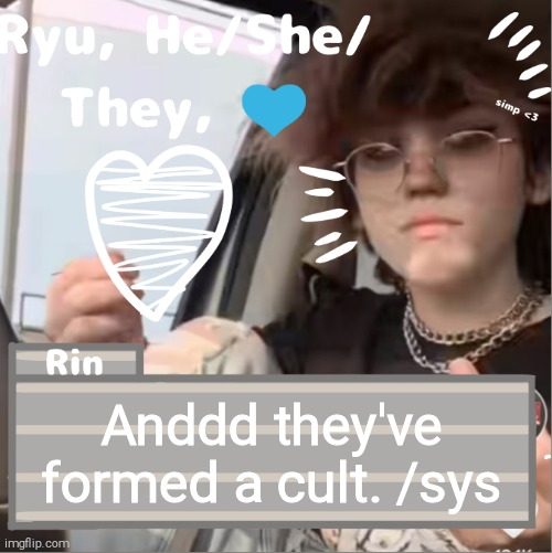 Anddd they've formed a cult. /sys | image tagged in ryu | made w/ Imgflip meme maker