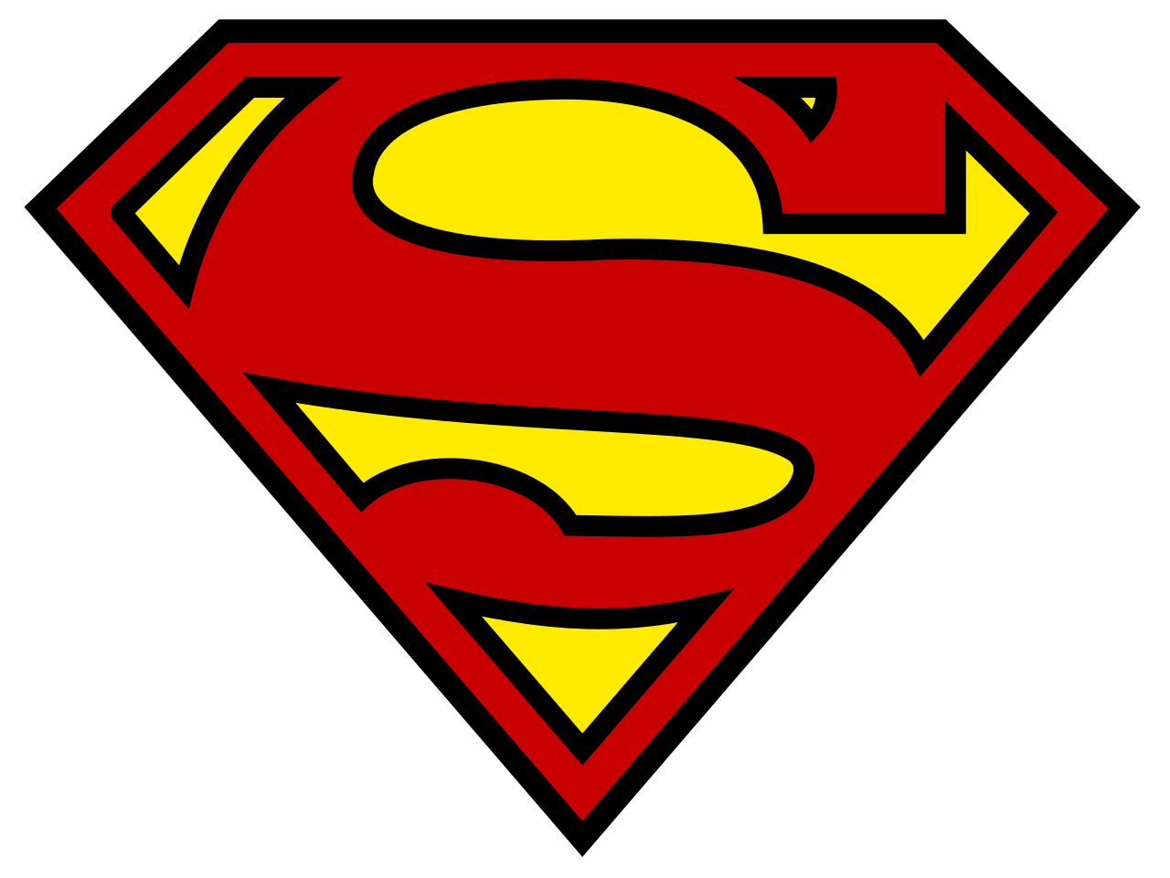 Superman Logo Blank Meme Template