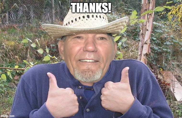 THANKS! | image tagged in el-kewlew | made w/ Imgflip meme maker
