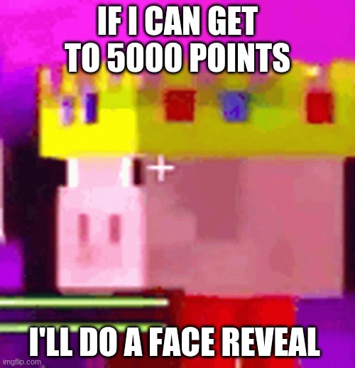 maybe ??? | IF I CAN GET TO 5000 POINTS; I'LL DO A FACE REVEAL | image tagged in lgbtq,maybe | made w/ Imgflip meme maker