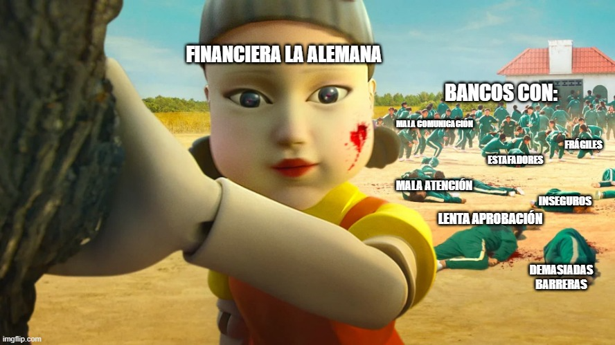 Financiera alemana Blank Meme Template