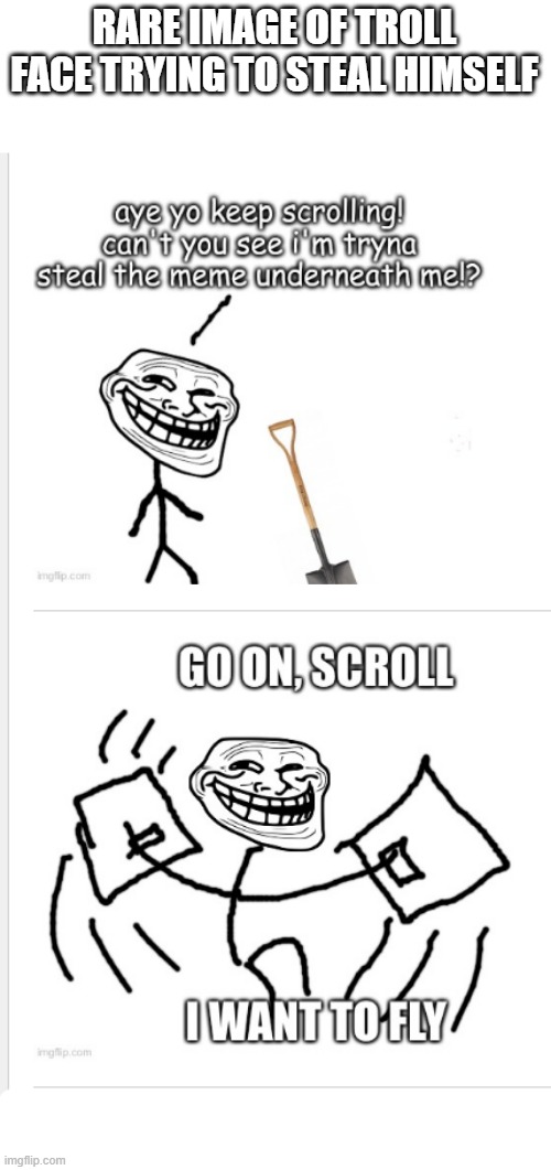 Troll Face GIF! - Imgflip