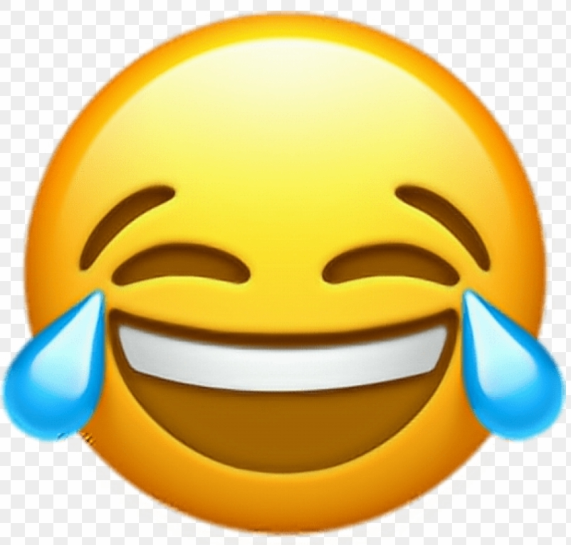 High Quality Laugh emoji Blank Meme Template