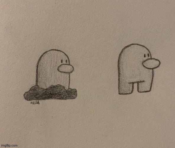 when the diglett is sus | made w/ Imgflip meme maker