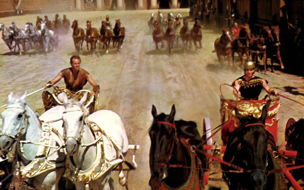 High Quality Ben Hur Chariot Blank Meme Template