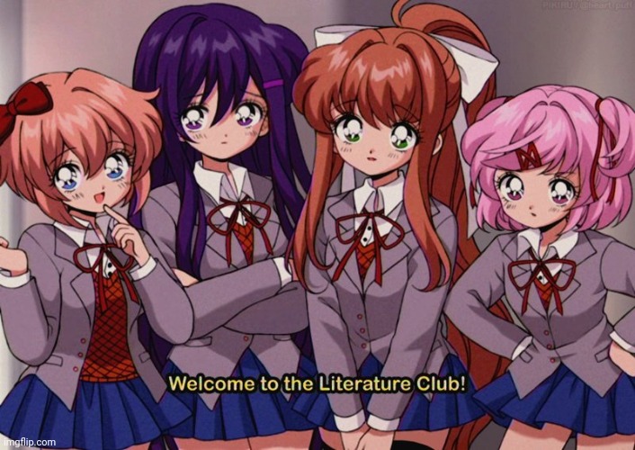 They put 'em in the Sailor Moon style | image tagged in lesbian ddlc vore,ddlc hentai | made w/ Imgflip meme maker