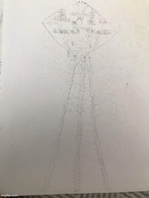 Might be hard to see because it’s a sketch | image tagged in vent garden,from subnautica,drawings | made w/ Imgflip meme maker