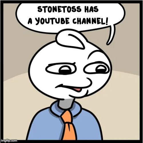 youtube.com/channel/UCuBxXG8p0EaskOnonBGI-kg | stonetoss has a youtube channel! | image tagged in stonetoss burgers empty | made w/ Imgflip meme maker