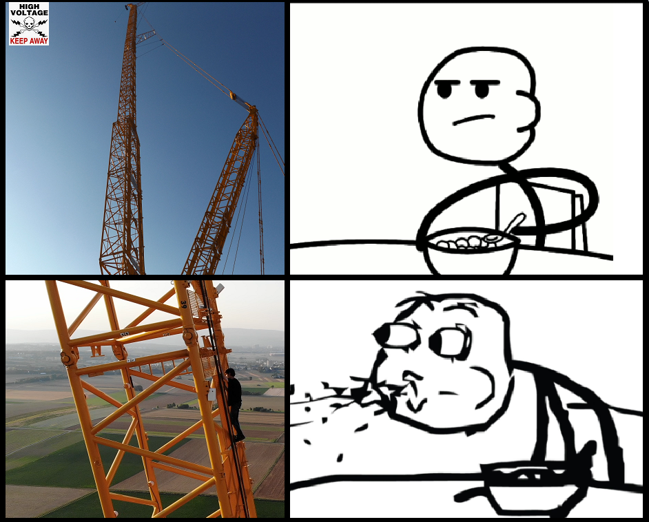 High Quality Cereal Guy Blank Meme Template