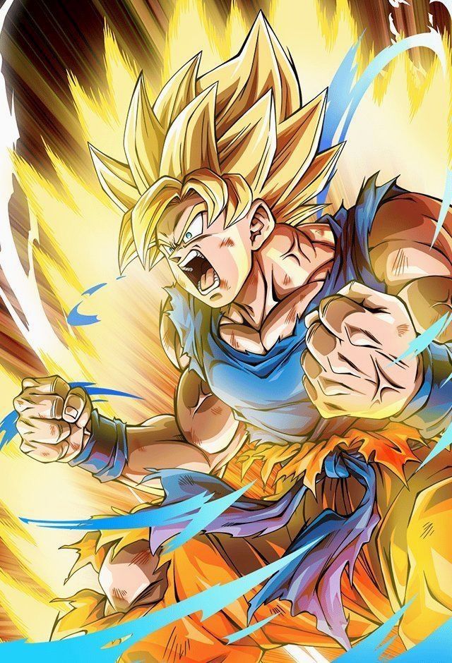 Goku power up Blank Meme Template