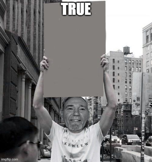 TRUE | image tagged in temp-temp | made w/ Imgflip meme maker