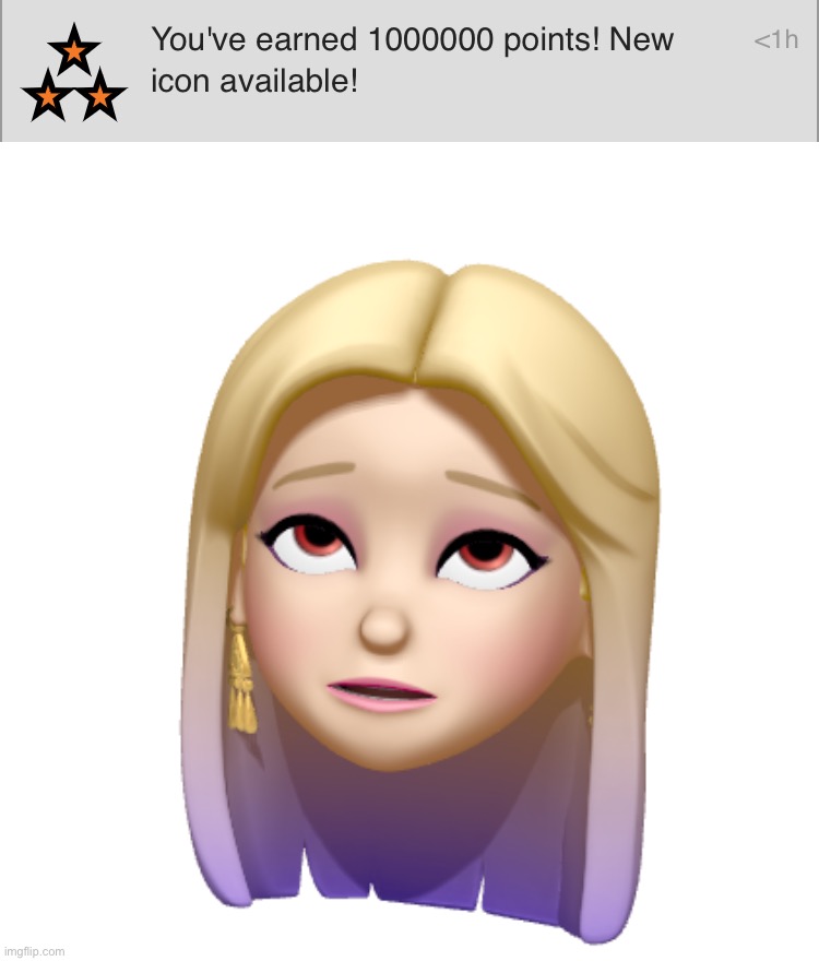 Anyway should I keep the striped orange star icon or use the one I got rn? | made w/ Imgflip meme maker